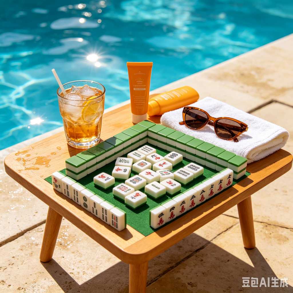 fine polished mahjong set